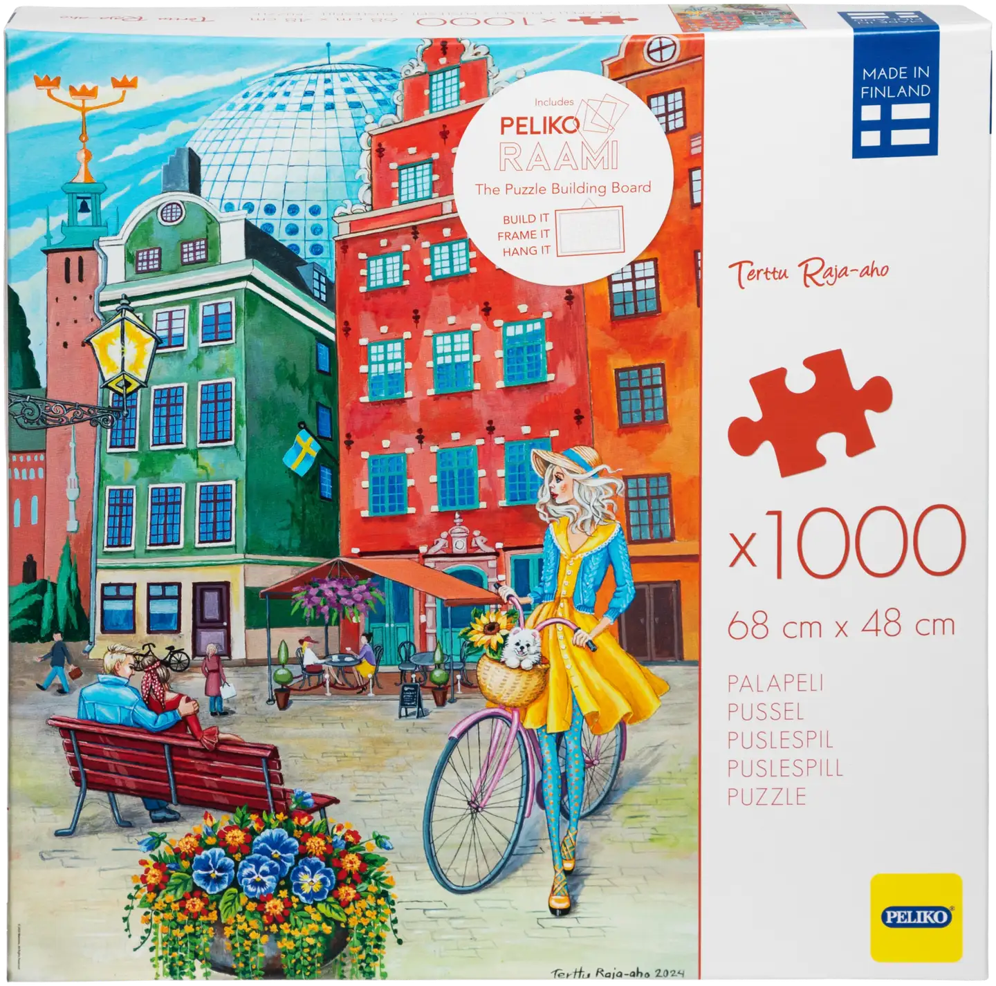 Peliko palapeli 1000 palaa Terttu Raja-aho Tukholma - 2