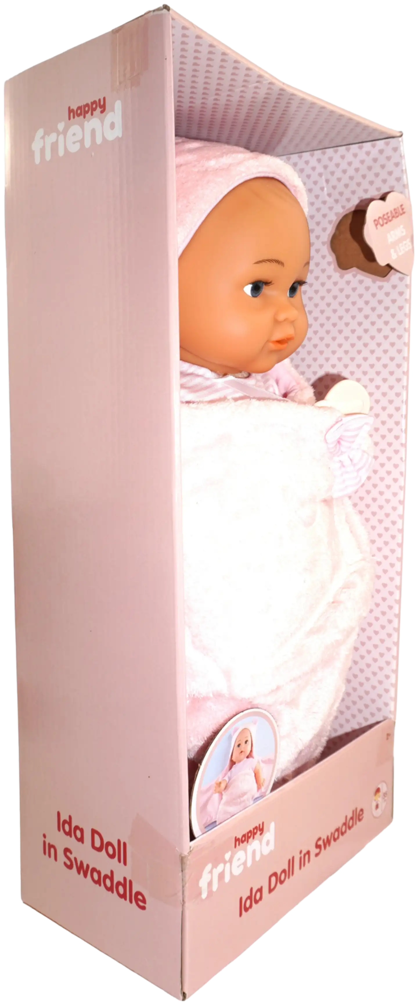 Happy Friend Ida nukke 35cm kapalossa - 3