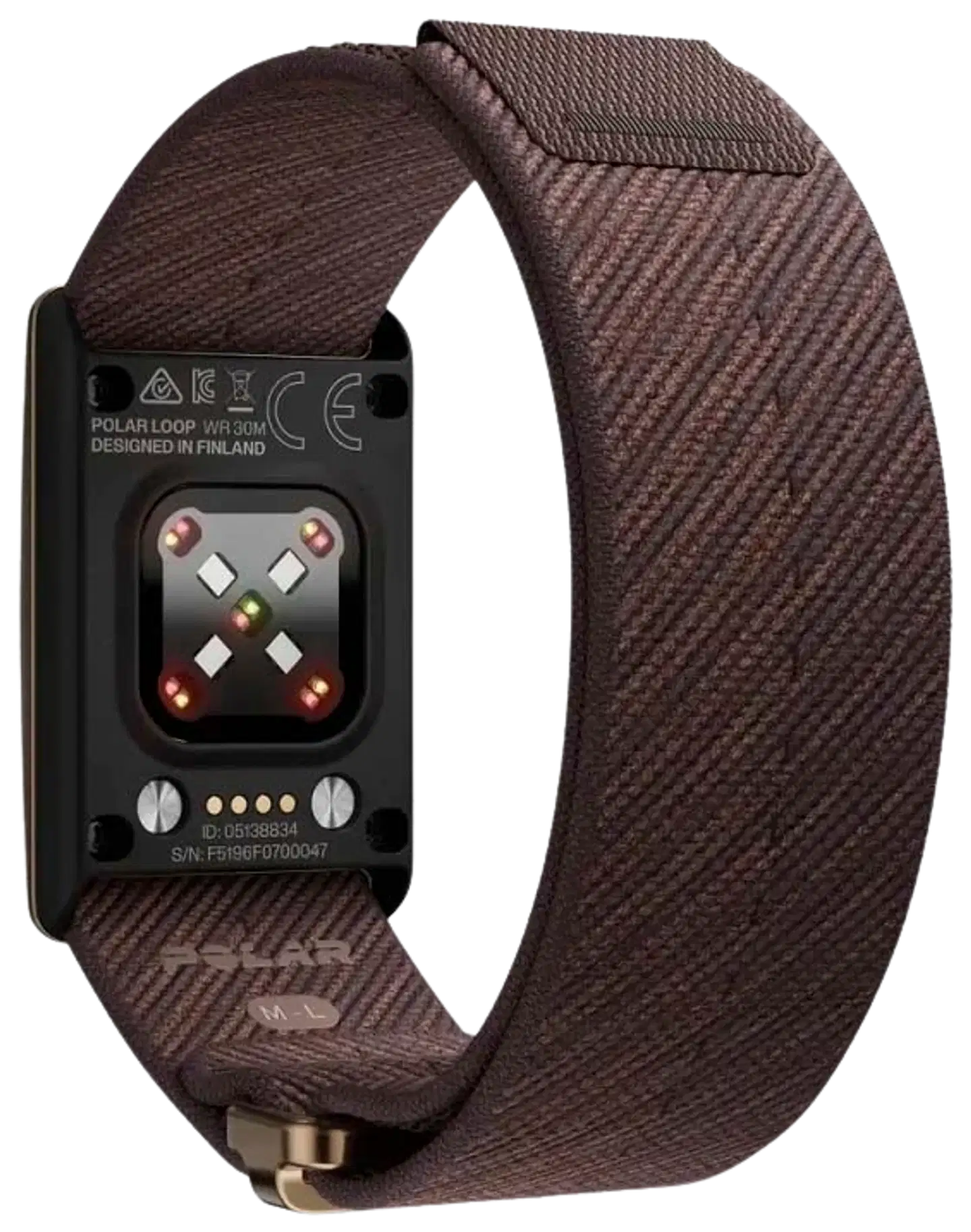 Polar Loop Brown Copper aktiivisuusranneke ja fitnessmittari - 4