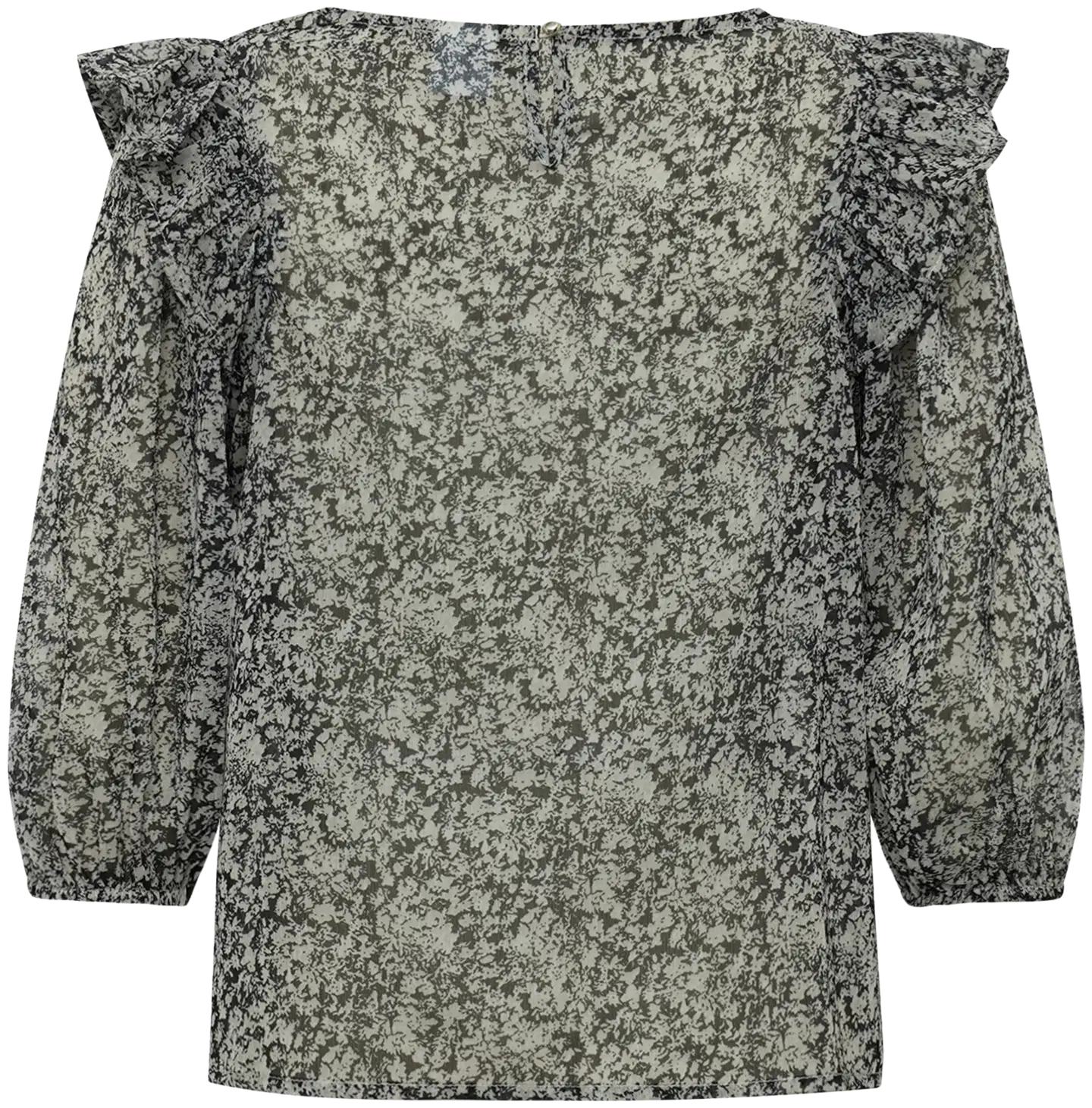 House lasten sifonkipaita - Black/grey - 2