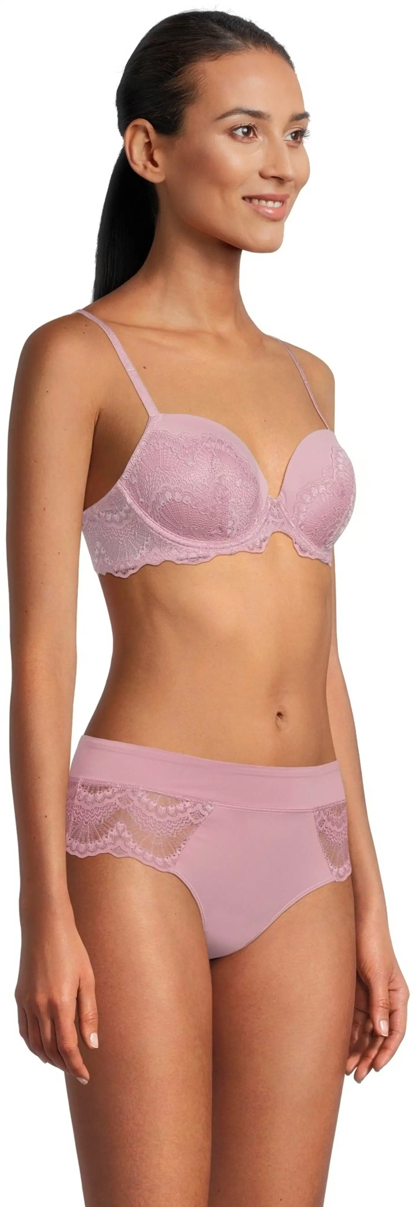 Actuelle naisten topatut t-paitarintaliivit 211A332613 - Lilas - 4