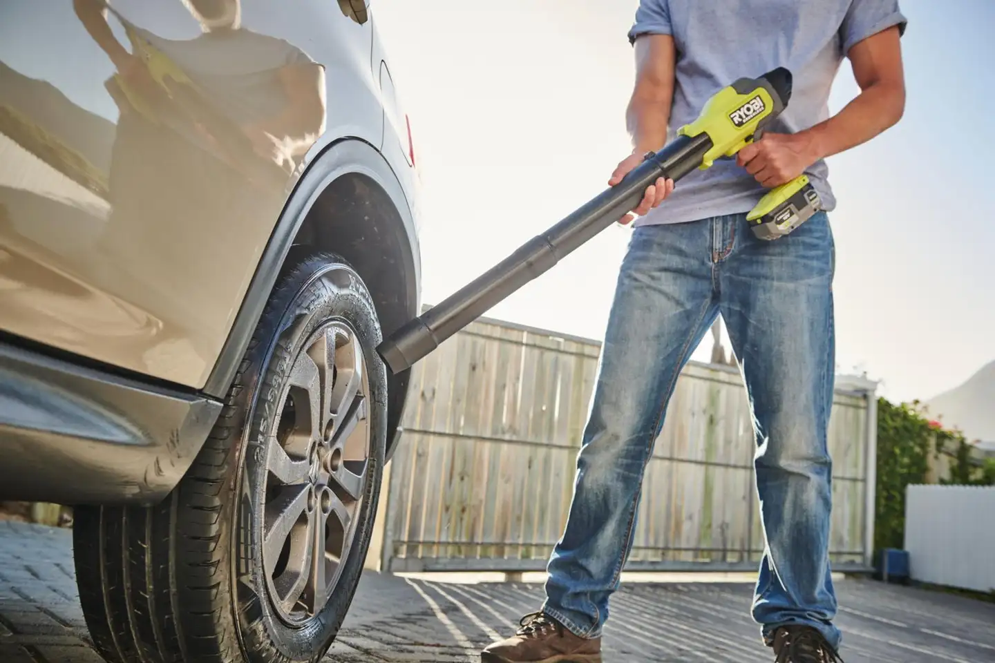 Ryobi lehtipuhallin RY18BLCXA-0 - 11