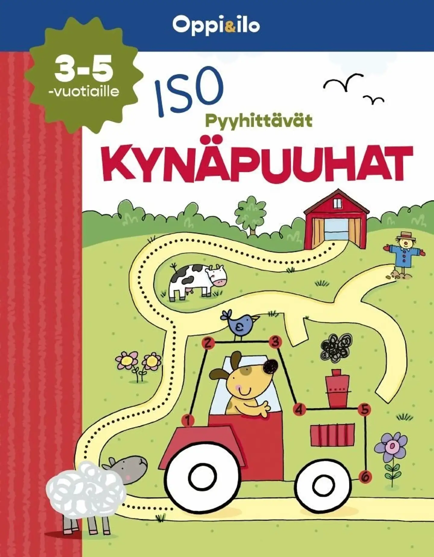 ISO Pyyhittävät kynäpuuhat -puuhakirja 3-5 v