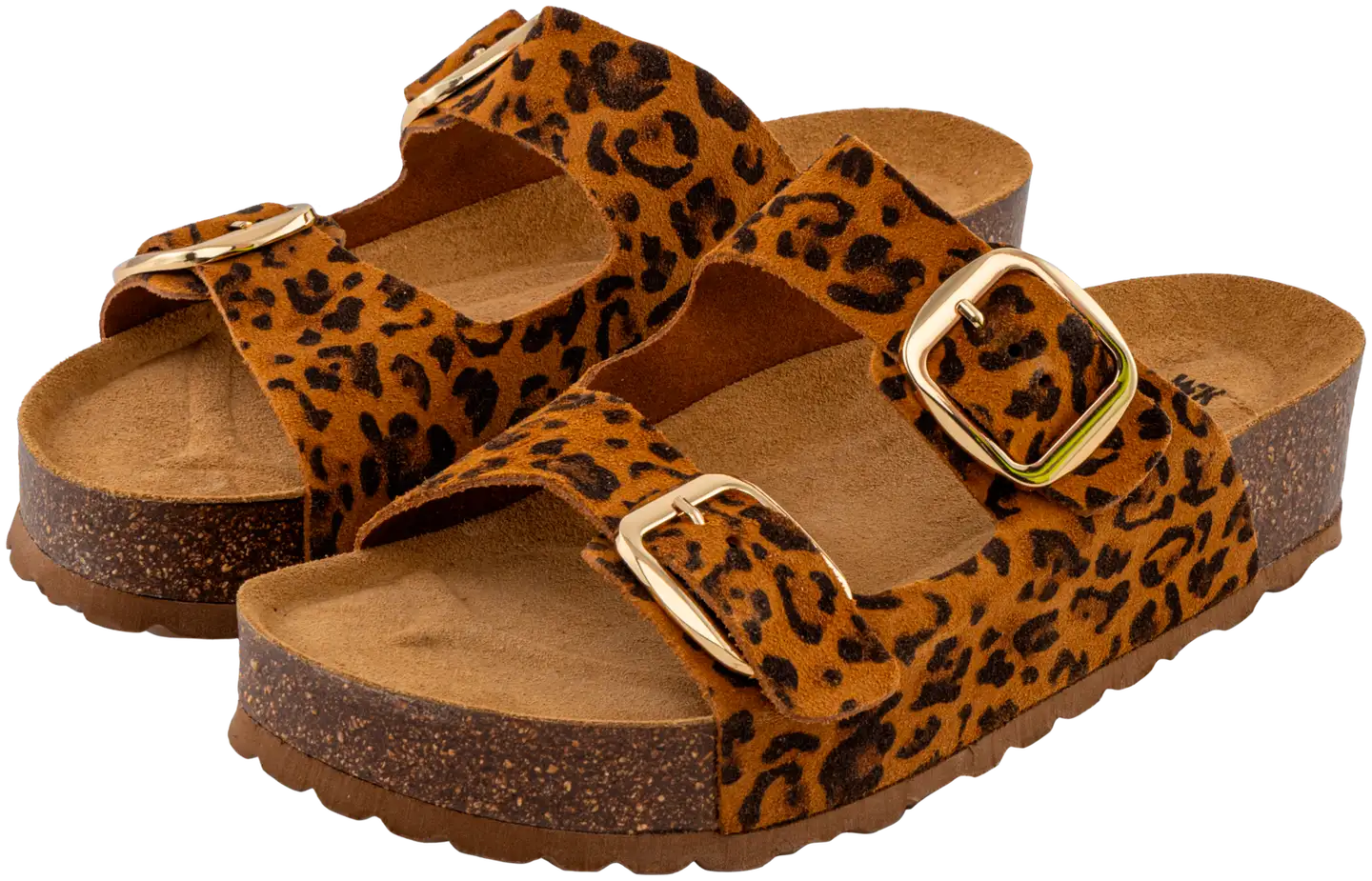 WKLY. naisten biosandaalit Beatrice - Whisky leopard - 1