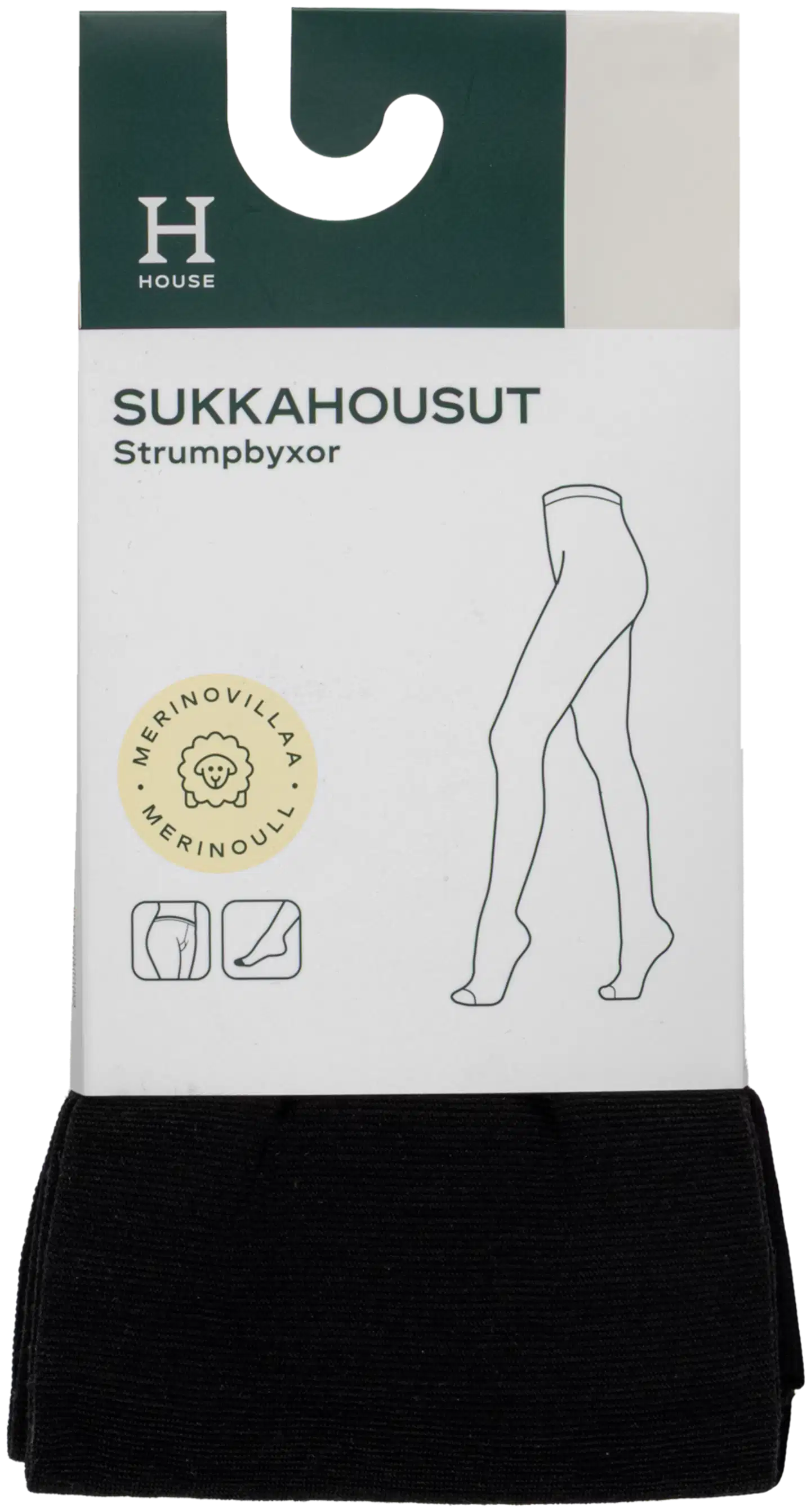House sukkahousut - Black