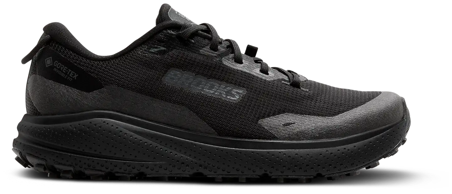 Brooks miesten maastojuoksukengät Divide 6 GTX - Black/Black/Ebony - 3