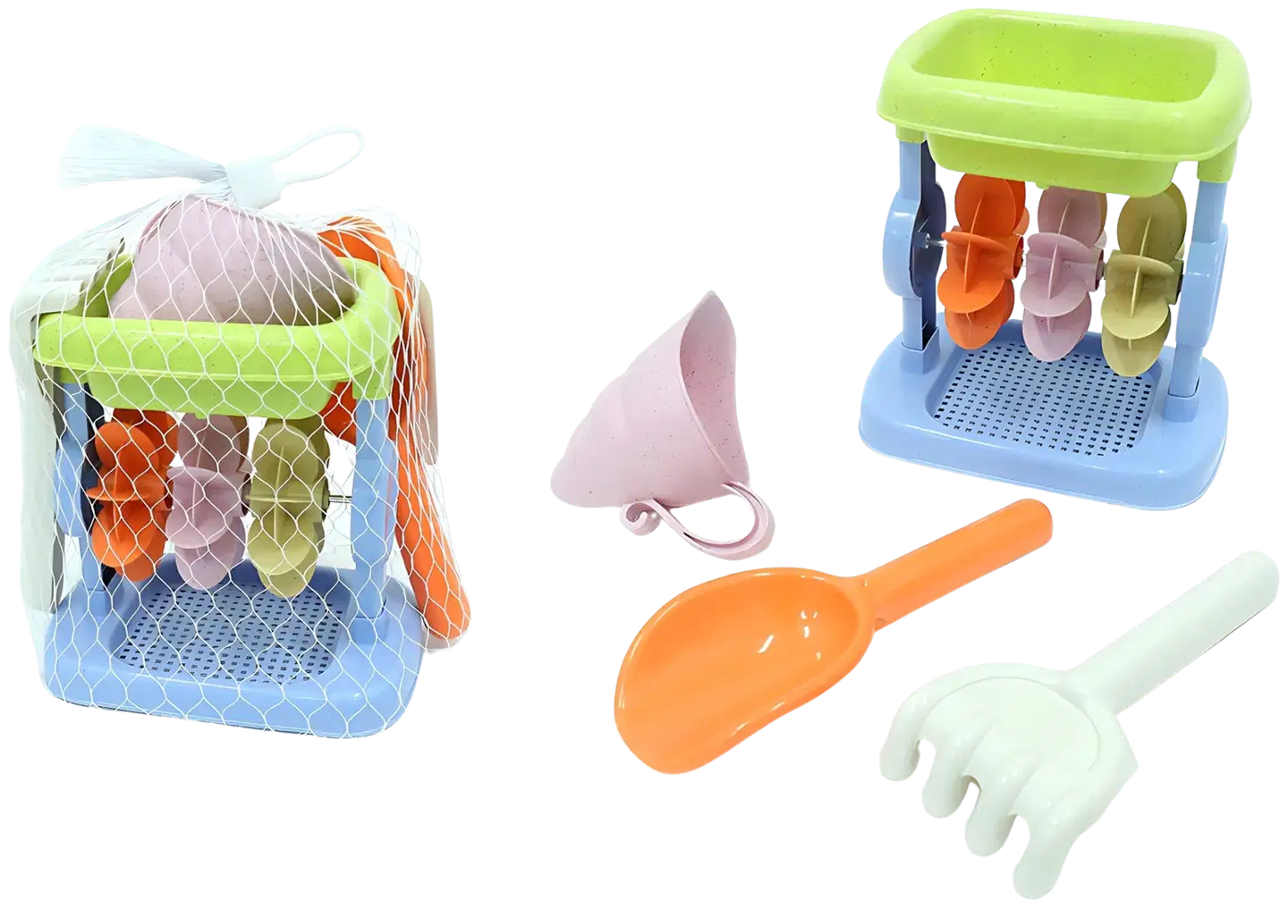 Beach life lasten rantaleikkisetti 4 osaa