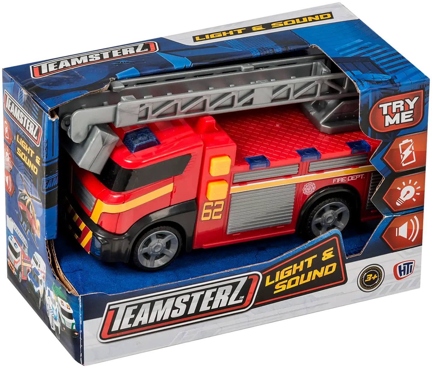 Teamsterz lelu pieni Light & Sound paloauto - 3