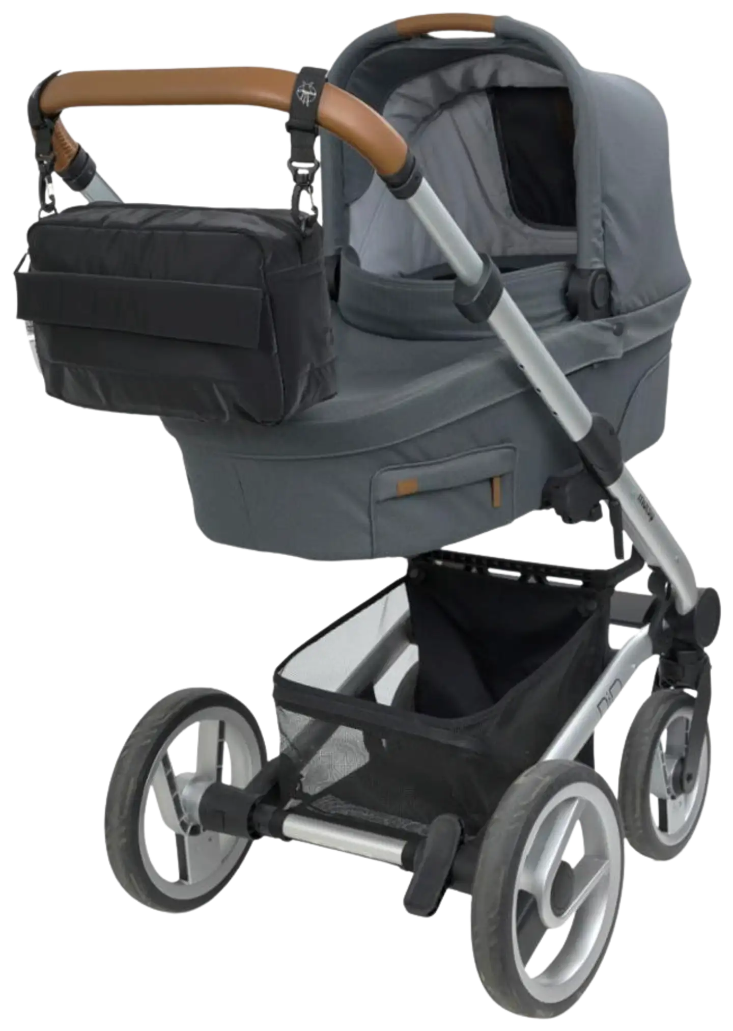 Lässig hoitolaukku Organizer 2-in-1 musta - 4