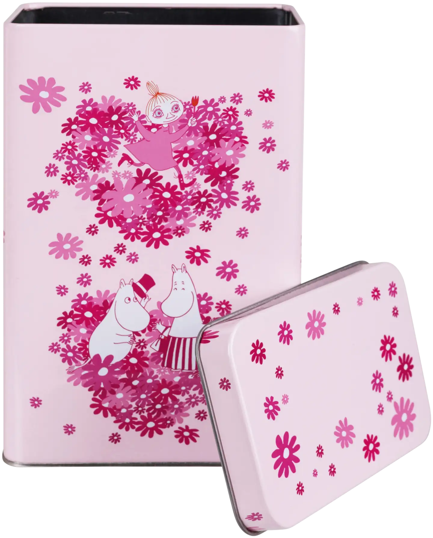 Martinex Muumi Kukkasydän kahvipurkki - 4