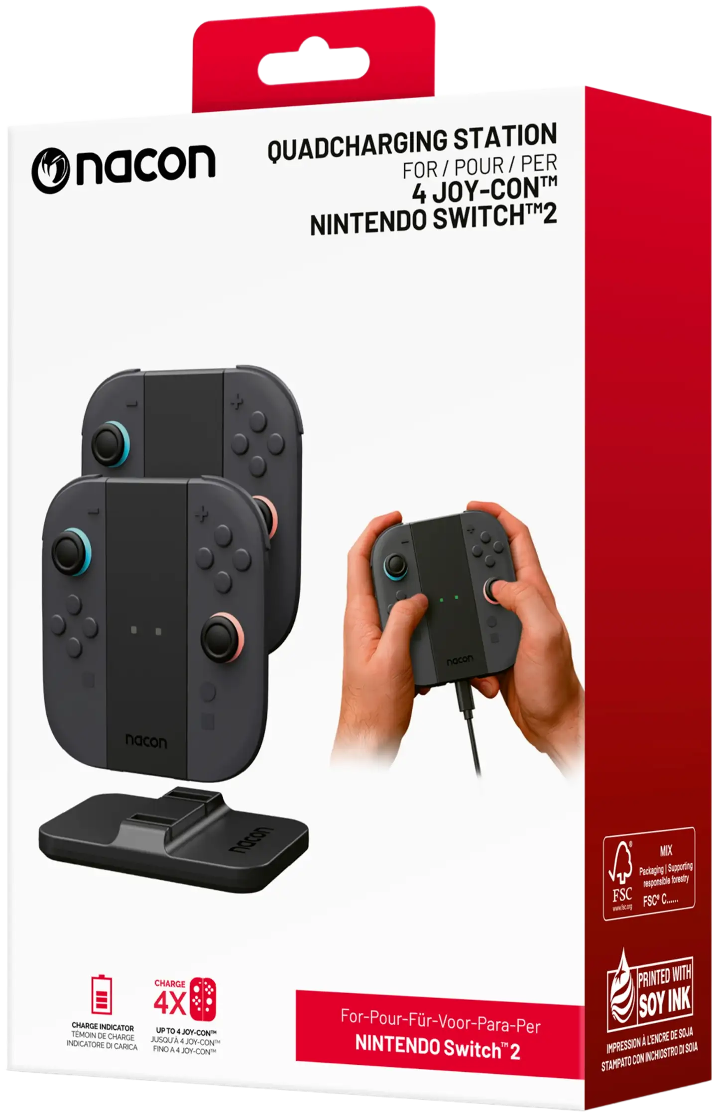 NACON Joy-Con -laturi Nintendo Switch™ 2 - 1