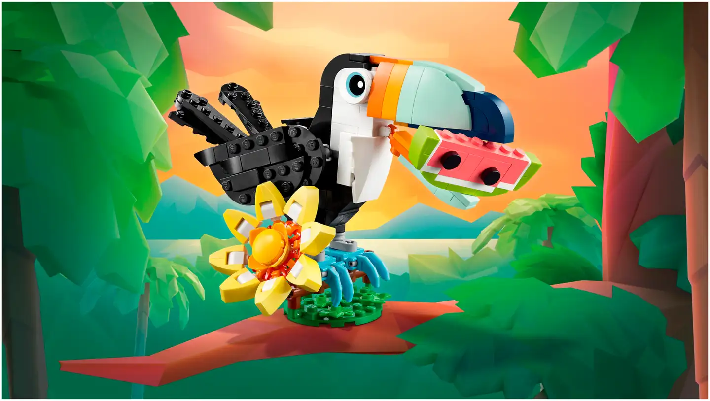 LEGO Creator 31173 Villieläimet: trooppinen tukaani - 5