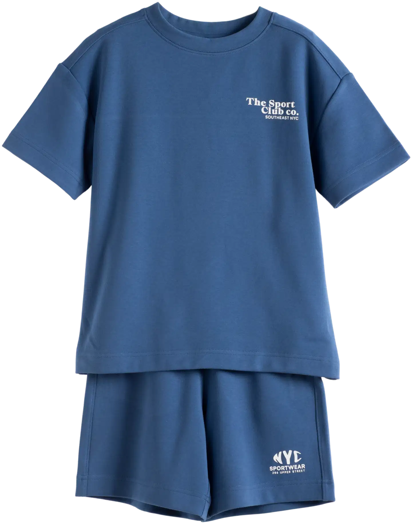 TEX lasten t-paita ja shortsit I276718 - INDIGO LIGHT - 2