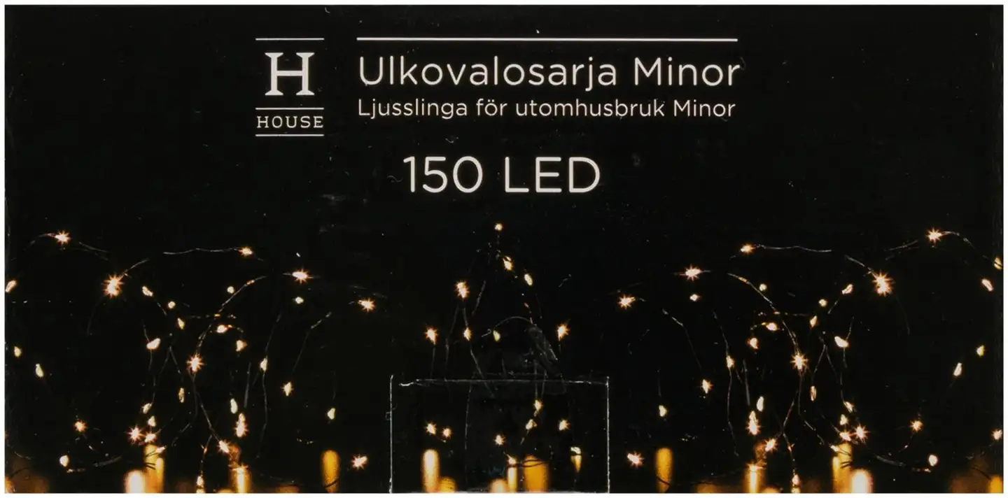 House ulkovalosarja Minor 150 LED IP44