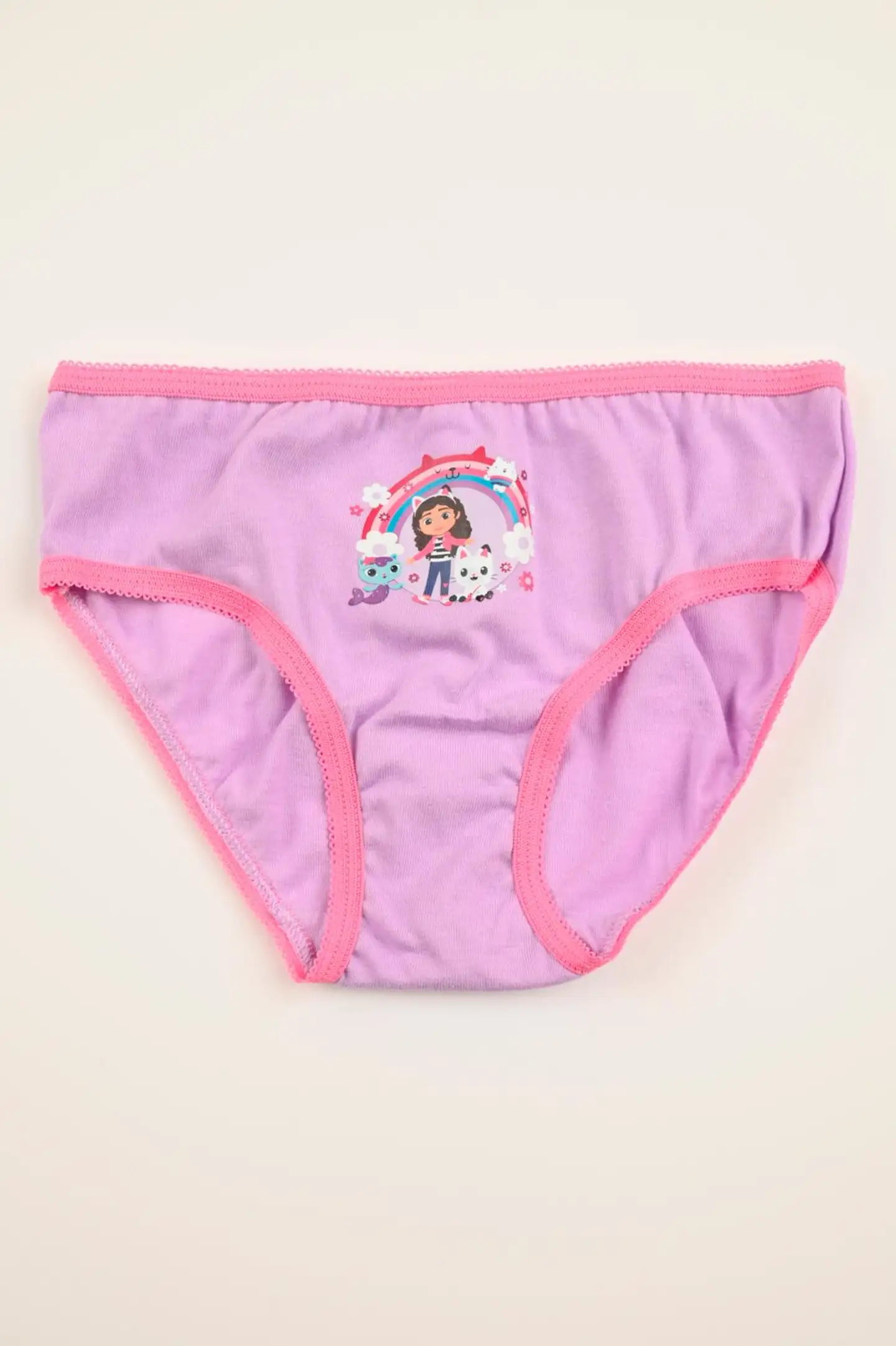 Gabby's Dollhouse -alushousut 3-pack lapsille - Pinkki - 4