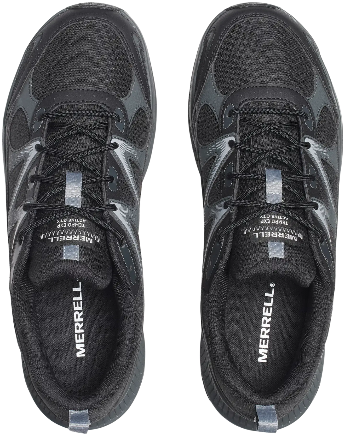 Merrell miesten matalavartinen ulkoilukenkä Tempo EXP Active Gore-Tex - Black - 5