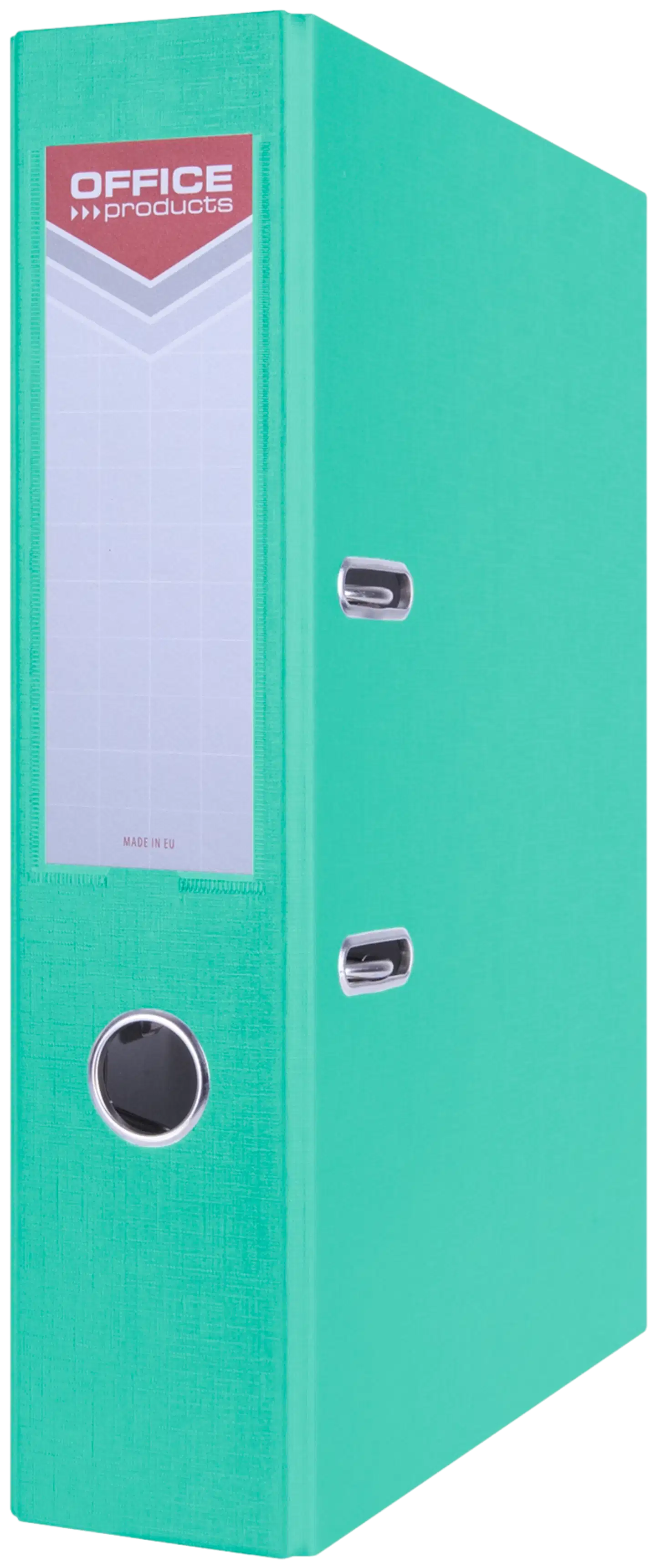 Muovimappi A4 7 cm ECO turkoosi