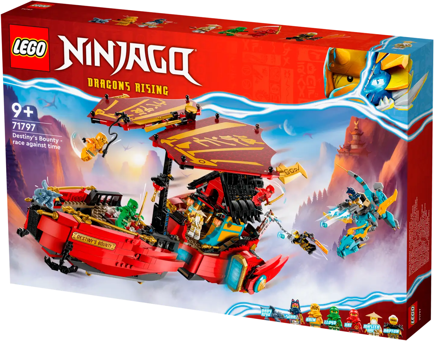 LEGO® Ninjago 71797 Kohtalon alus – kilpailu aikaa vastaan - 2