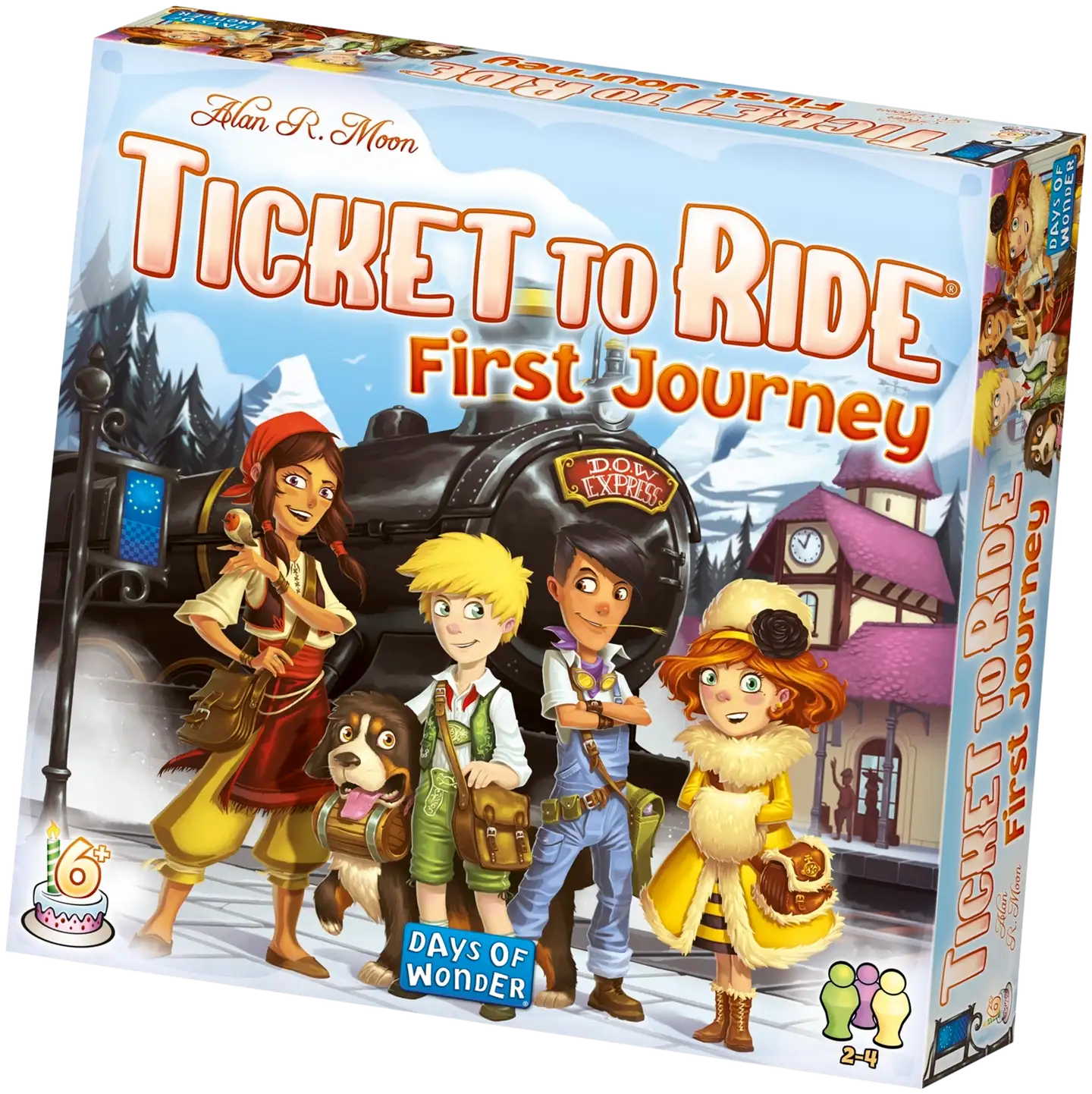 Ticket to Ride First Journey lautapeli - 1