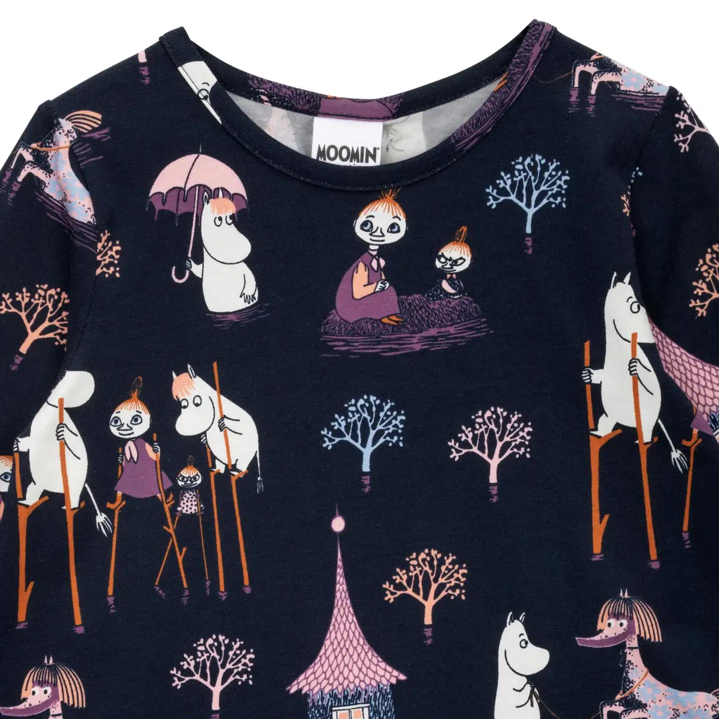 Martinex Muumi lasten mekko Tulvia 592696 - tummansininen - 2