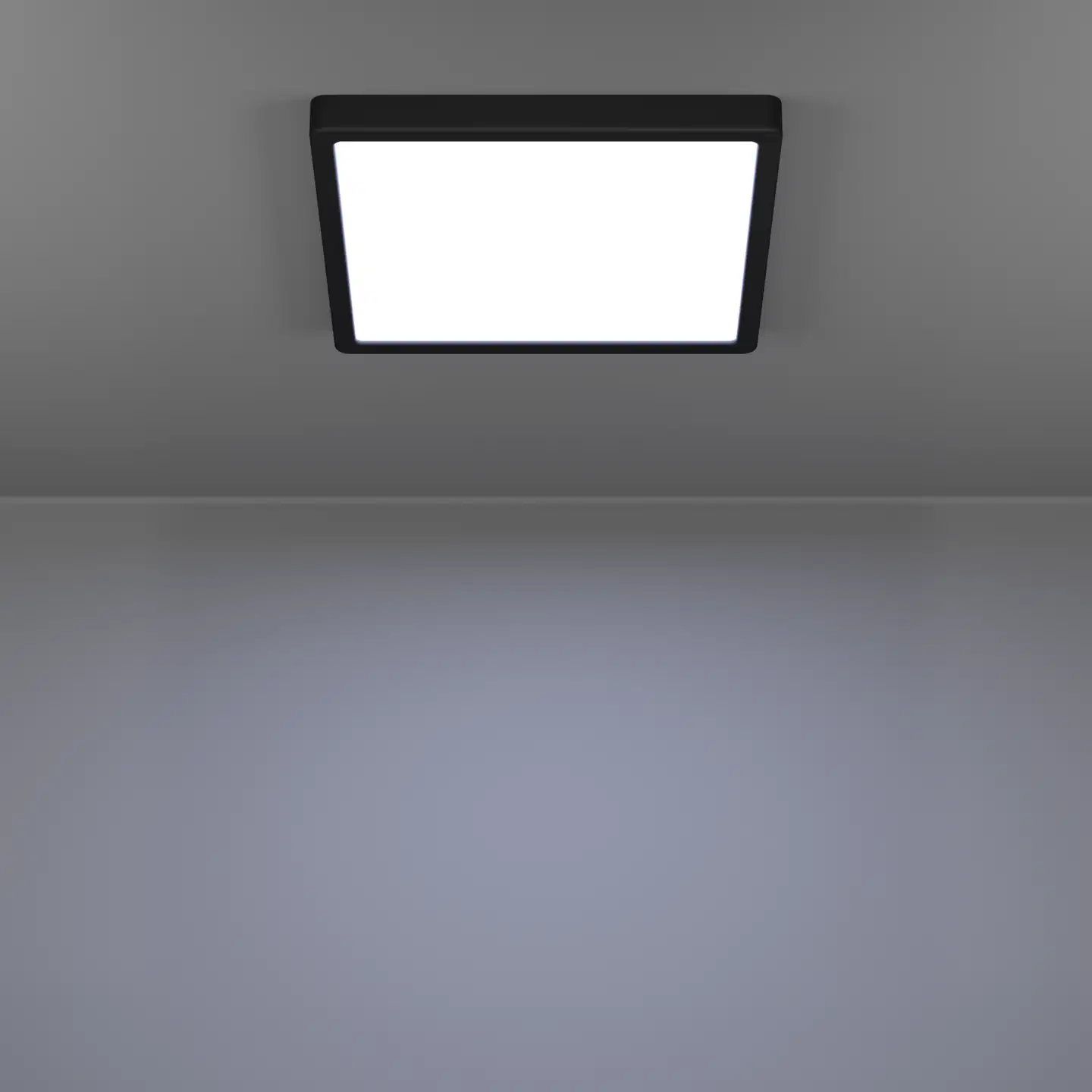 EGLO kattovalaisin Fueva 6 LED 13W CCT 29x29 cm musta - 7