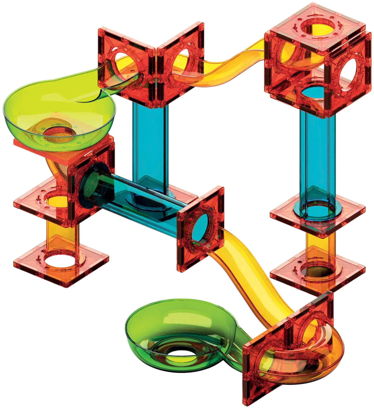 Geomag Magnetic Tiles Marble Run 45 Osaa - 5