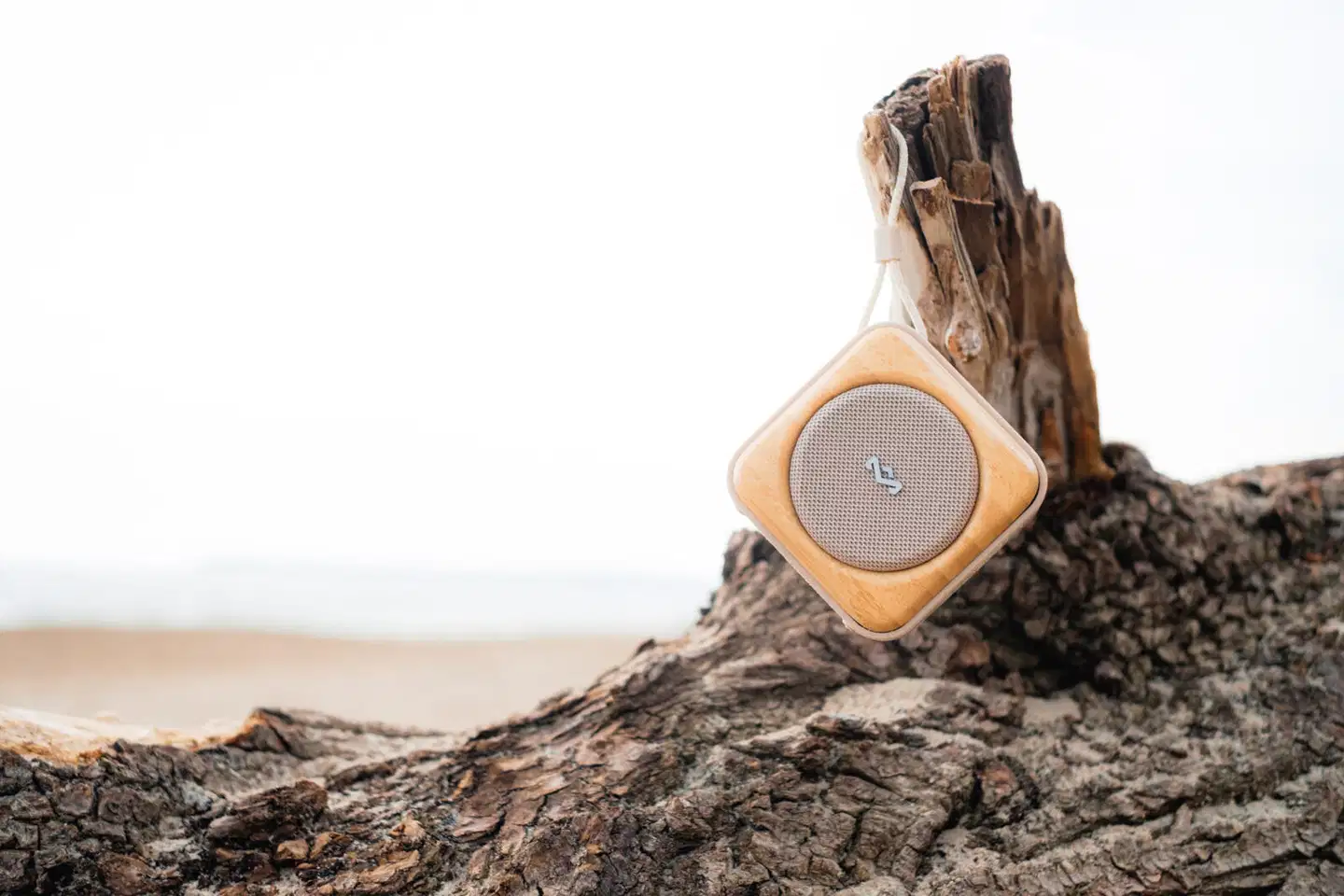 House of Marley Bluetooth kaiutin Roots, beige/puu - 7