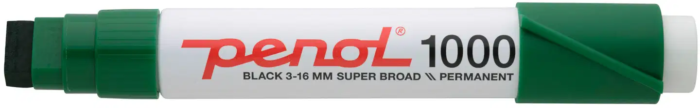 Penol permanenttitussi 1000 3-16 mm vihreä - 1