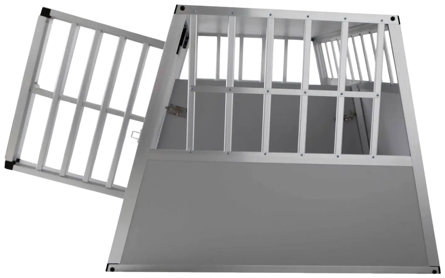 Trekker koiran kuljetushäkki XXL 104x90,5x69,5 cm alumiini - 2