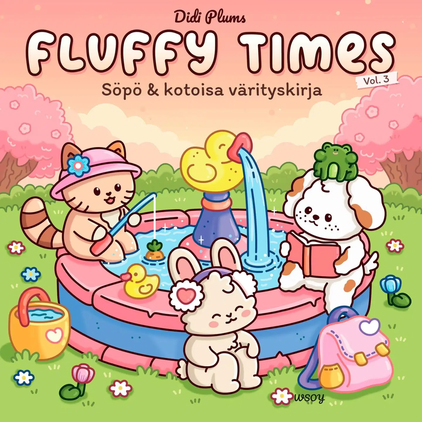 Plums, Fluffy Times 3