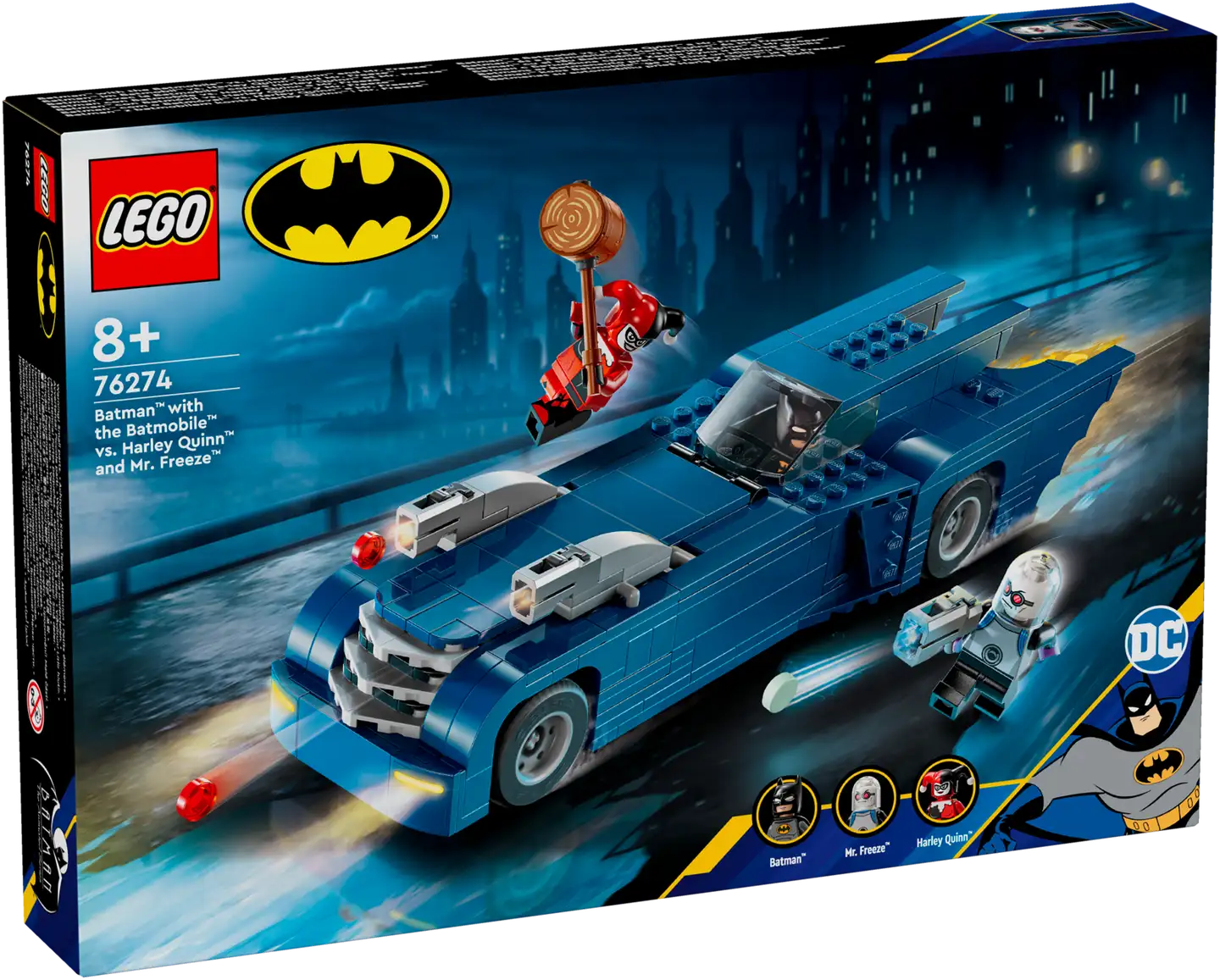 LEGO Marvel Super Heroes 76274 Batman™ ja Batmobile™ vastaan Harley Quinn™ ja Pakkasherra - 2