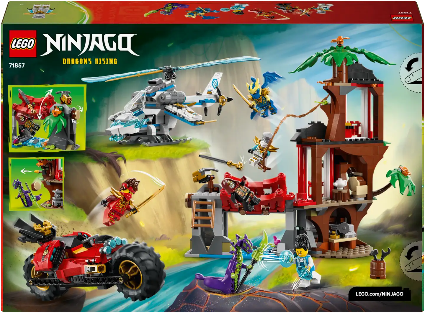 LEGO® Ninjago 71857 Ninjamenopelit ja puumajataistelu - 5