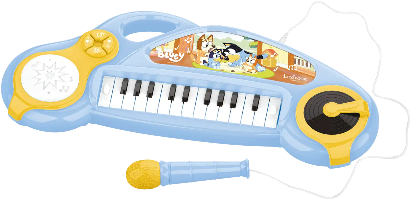 Bluey elektroninen kosketinsoitin valolla - 3