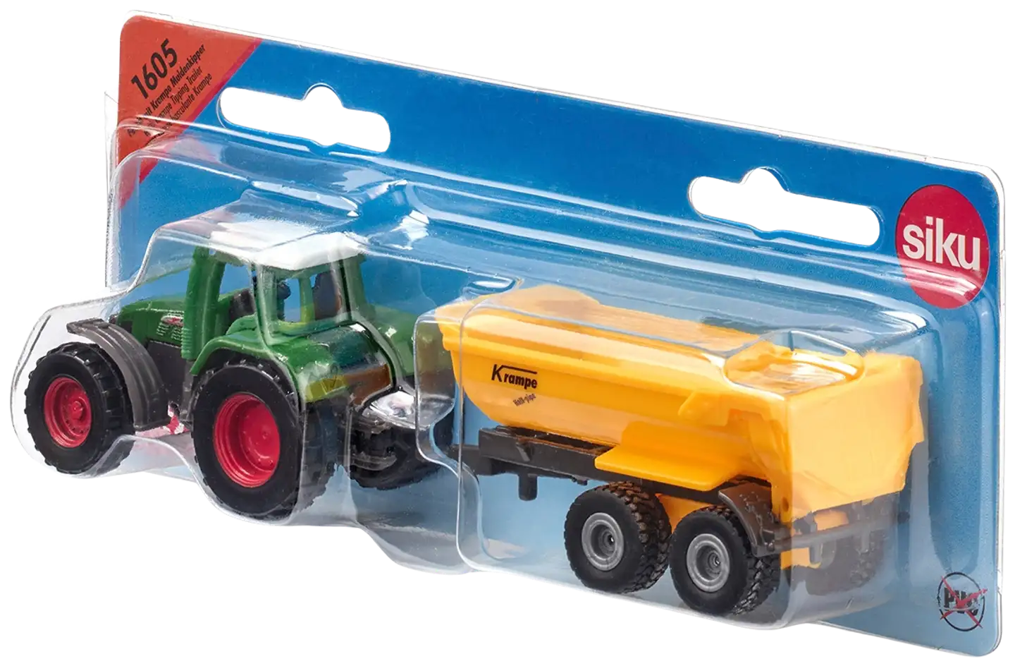 Siku Fendt ja Krampe kippiperävaunu - 1