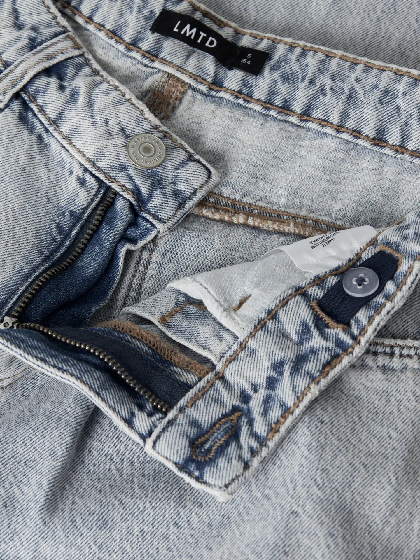 LMTD Lasten farkut - LIGHT BLUE DENIM - 6