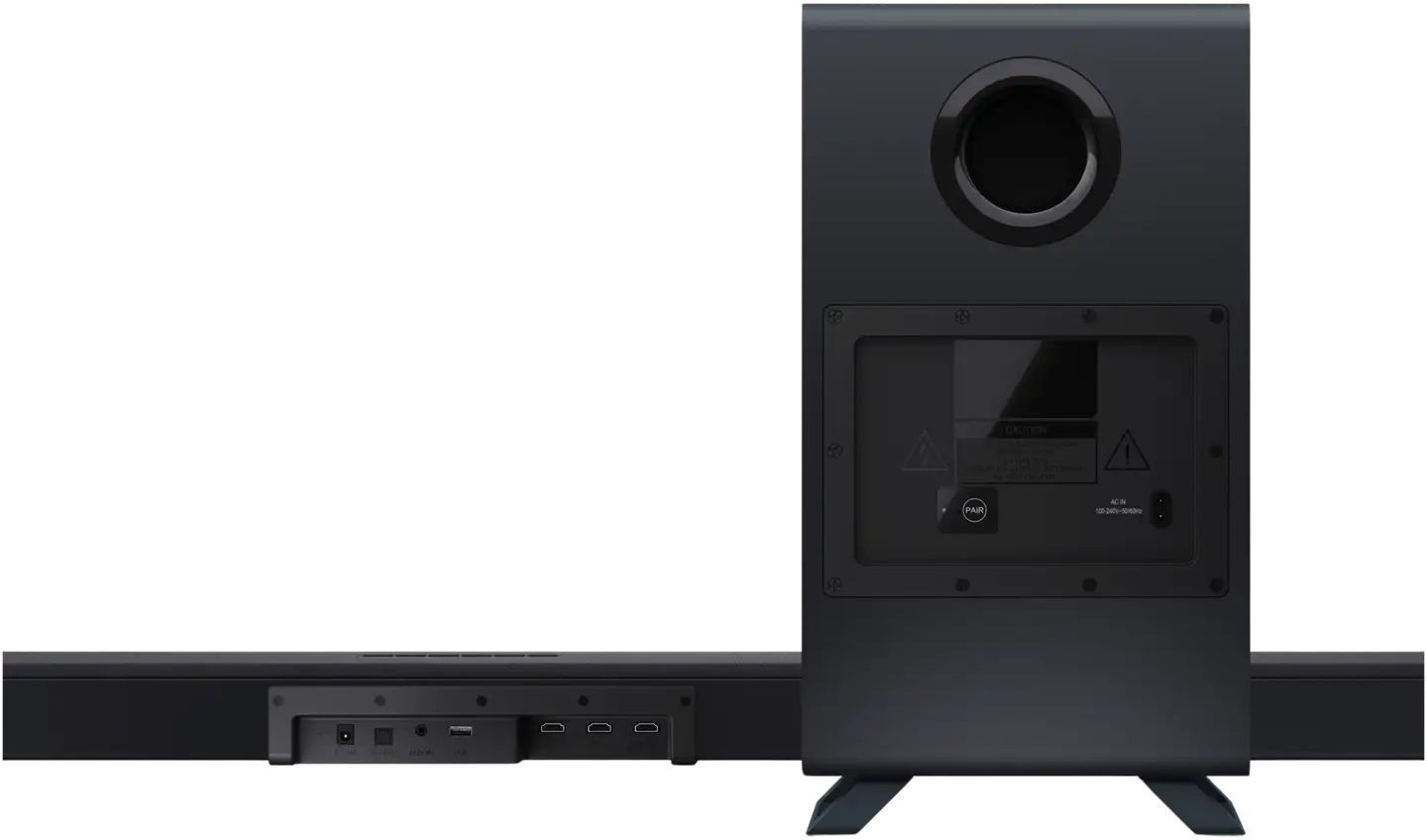 Sharp soundbar ja langaton subwoofer HT-SBW55121(BK) musta - 1