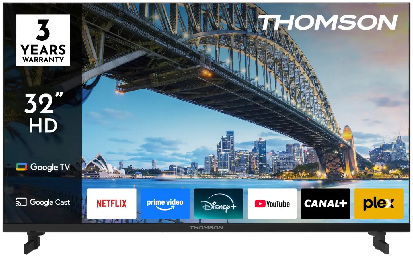 Thomson 32" HD Ready Google TV 32HG2S15 - 1