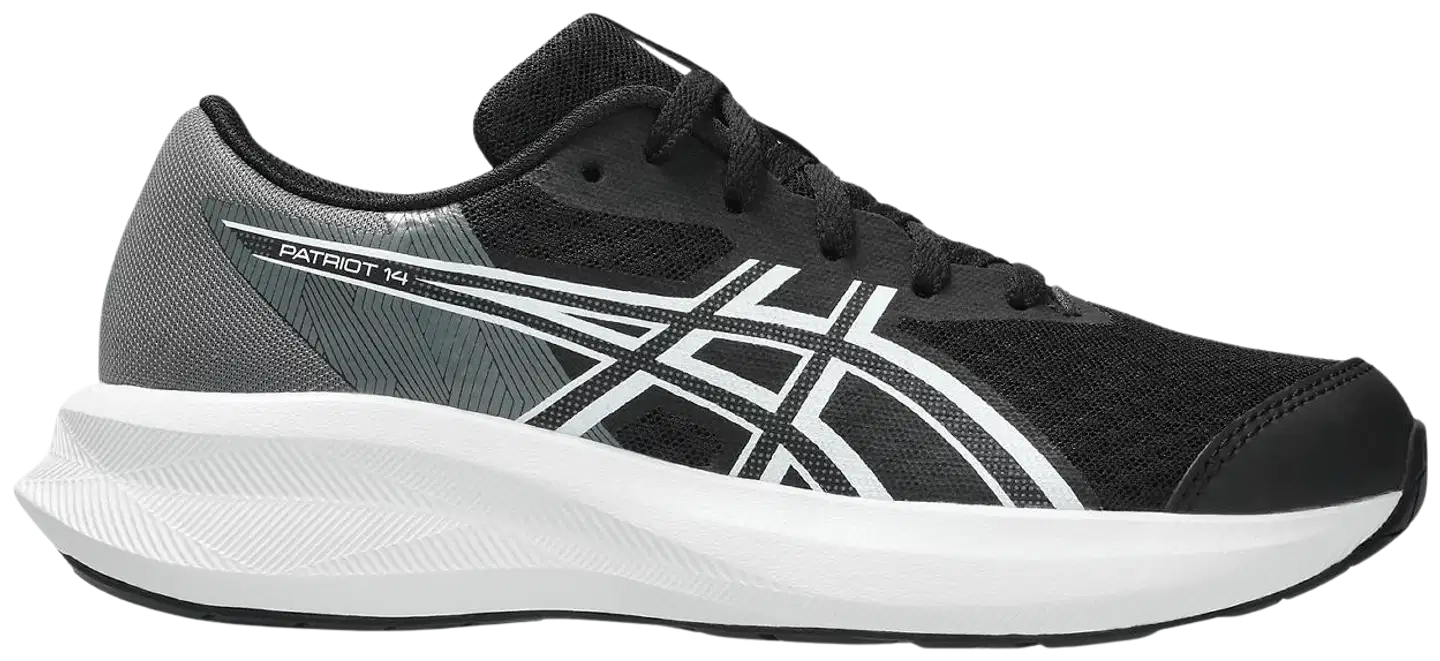 Asics lasten juoksukengät Patriot 14 GS - Black/white - 1