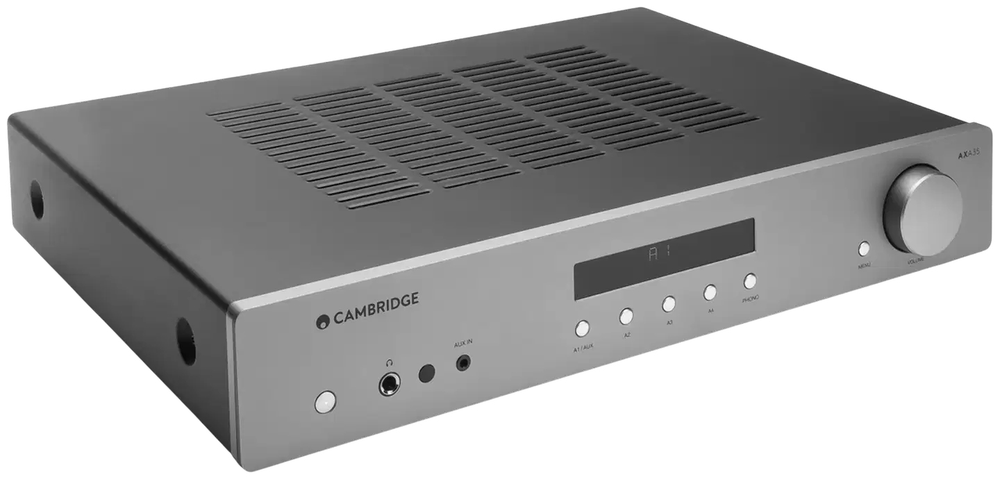 Cambridge Audio stereovahvistin Axa35 hopea - 2