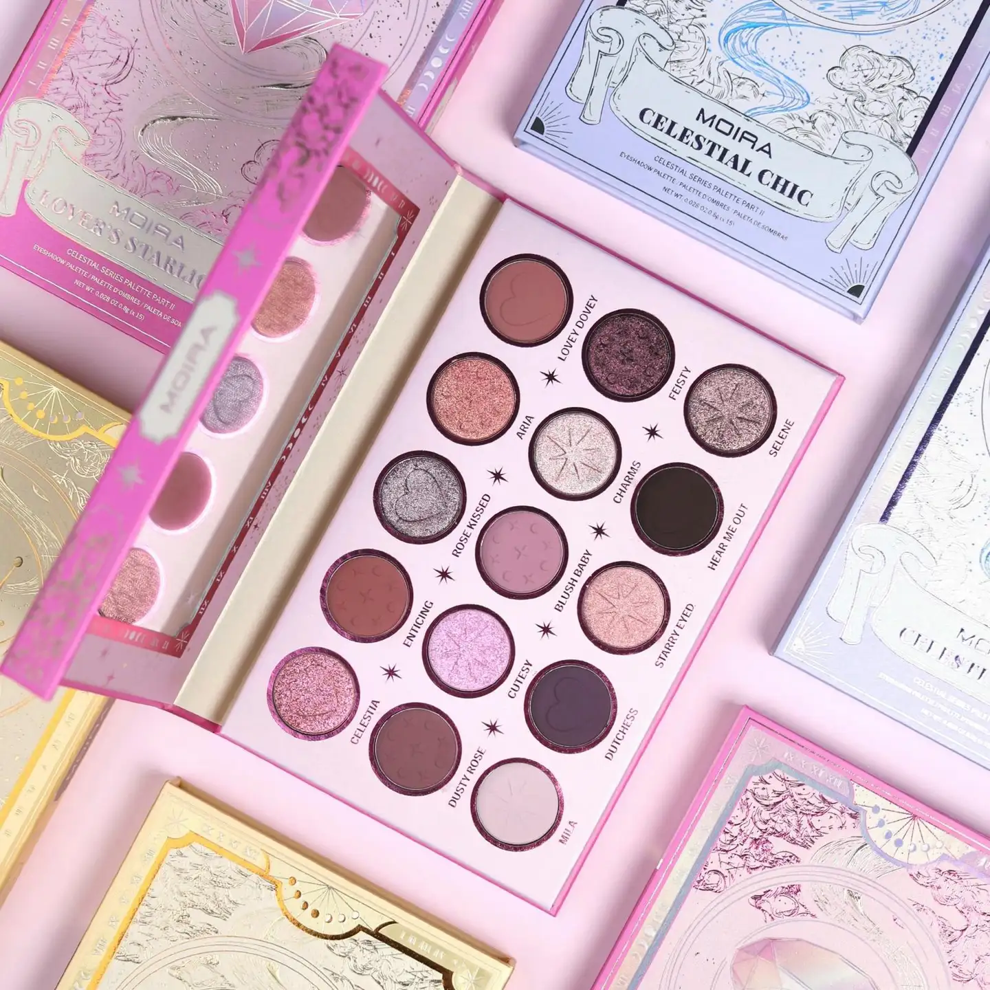 MOIRA Lover's Starlight Eyeshadow Palette -luomiväripaletti - 4
