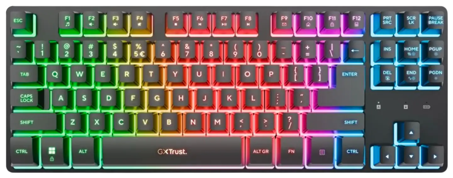 Trust Langaton pelinäppäimistö ja hiiri Thado - 2