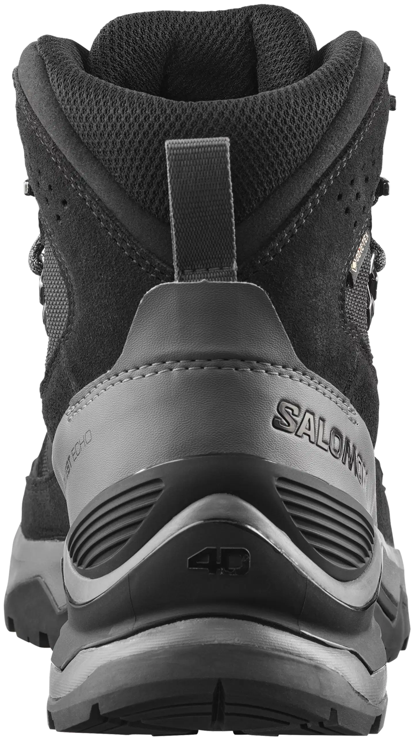 Salomon miesten Mid-vartinen vaelluskenkä Quest Echo Gore-Tex - Blk/Castle/Blk - 5