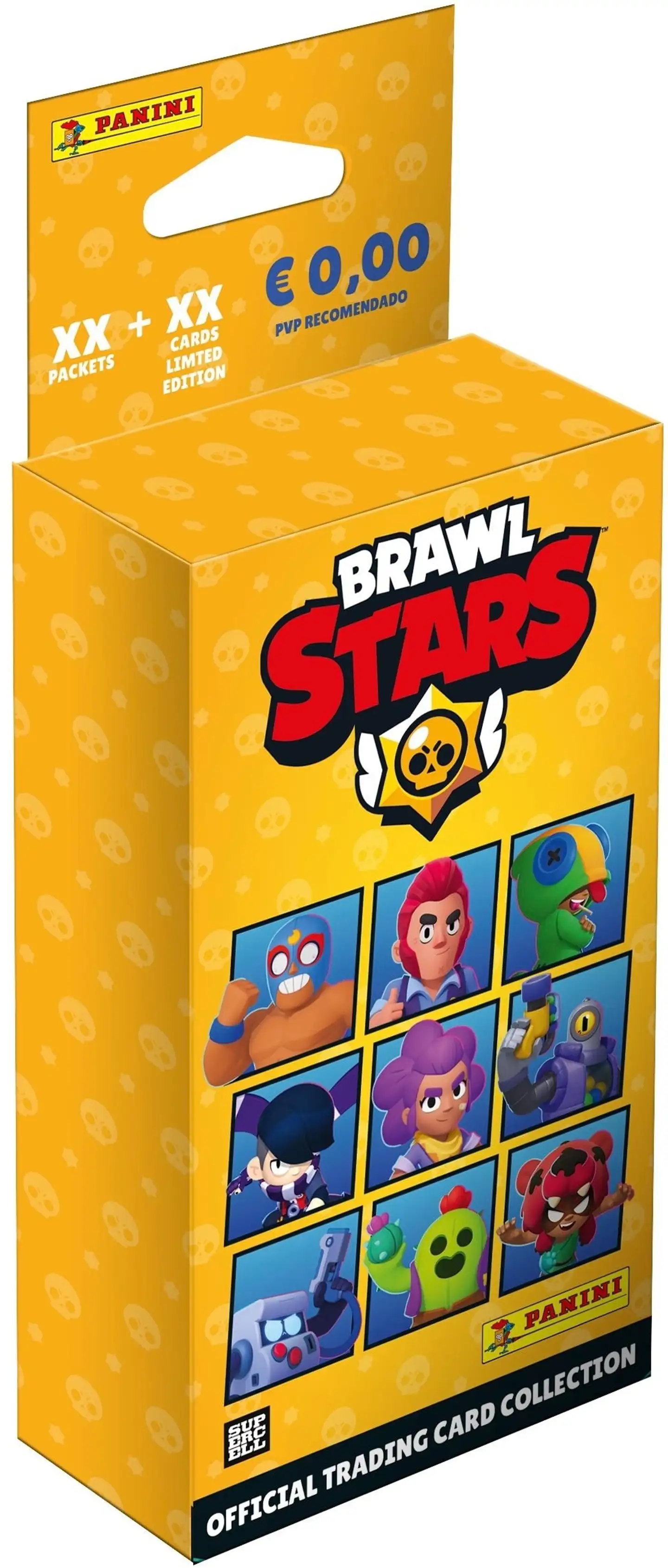 Brawl Stars -5 korttipaketin pakkaus keräilykortit