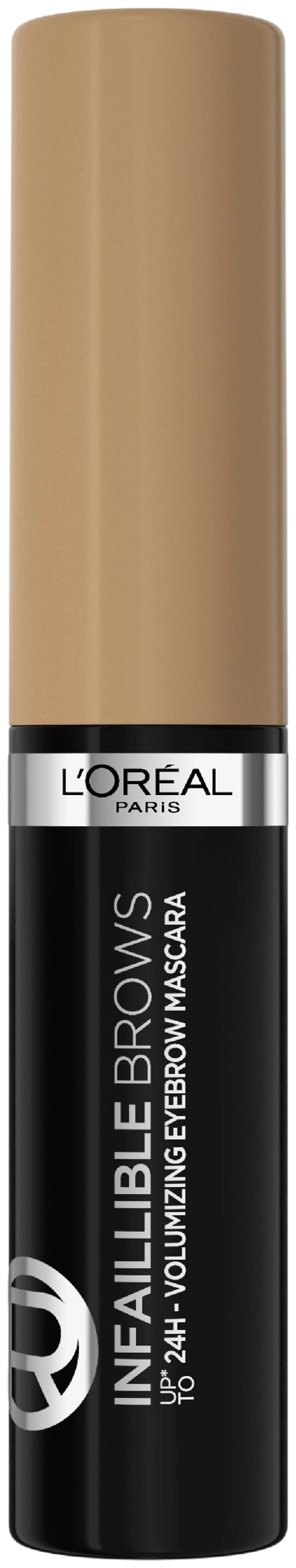 L'Oréal Paris Infaillible Brows 24H Volumizing Eyebrow 7.0 Blonde kulmamaskara 5ml - 2