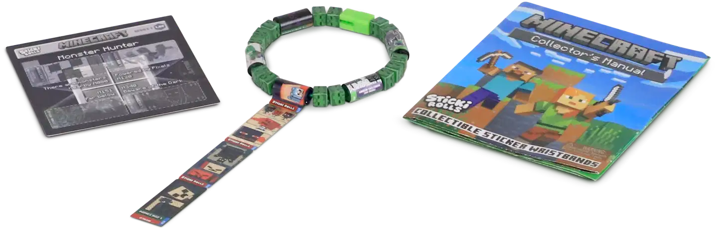 Sticki Rolls Minecraft Tarrarannekoru Yllätyspakkaus 50 tarraa - 2