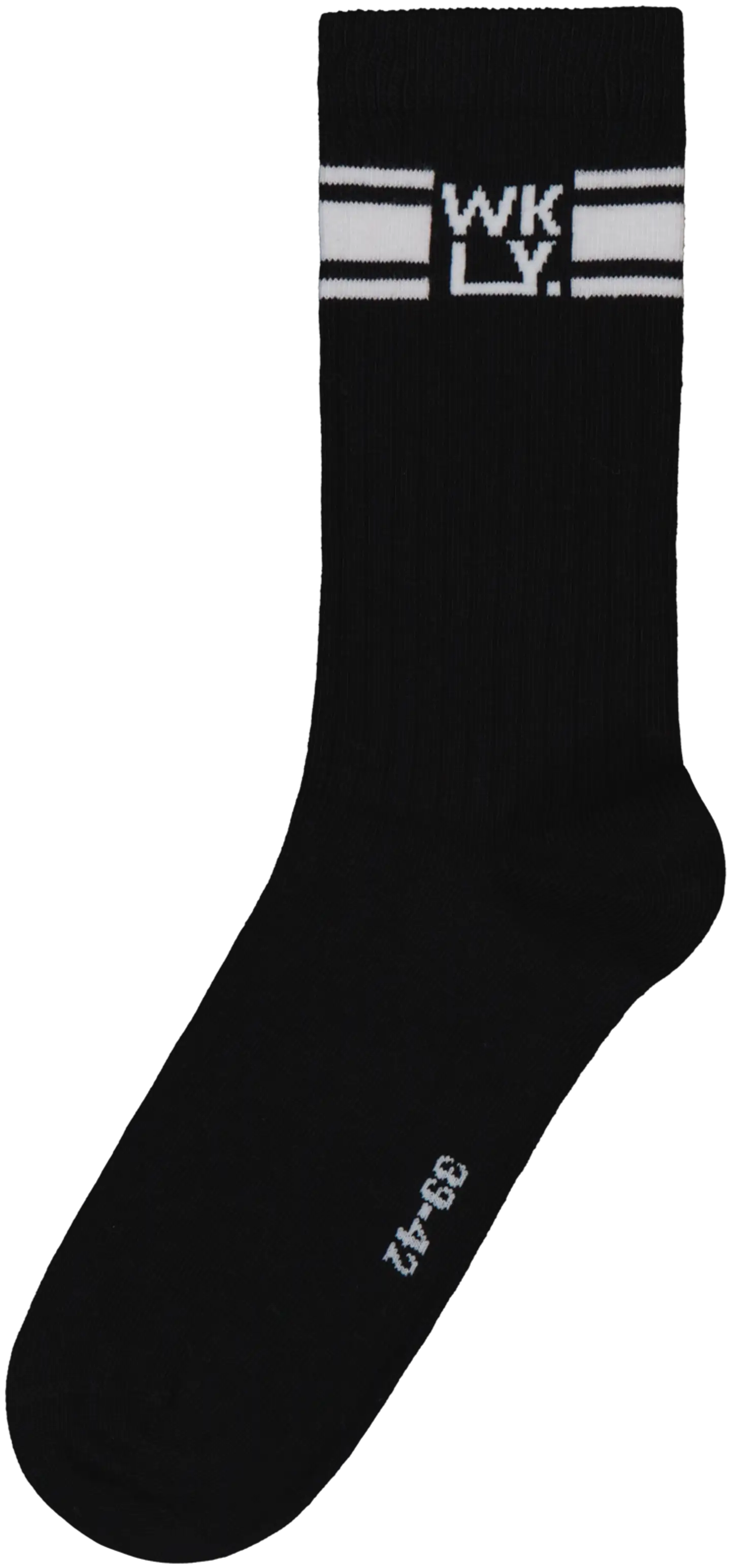 WKLY. unisex sportsukat 2-pack - white/black - 3