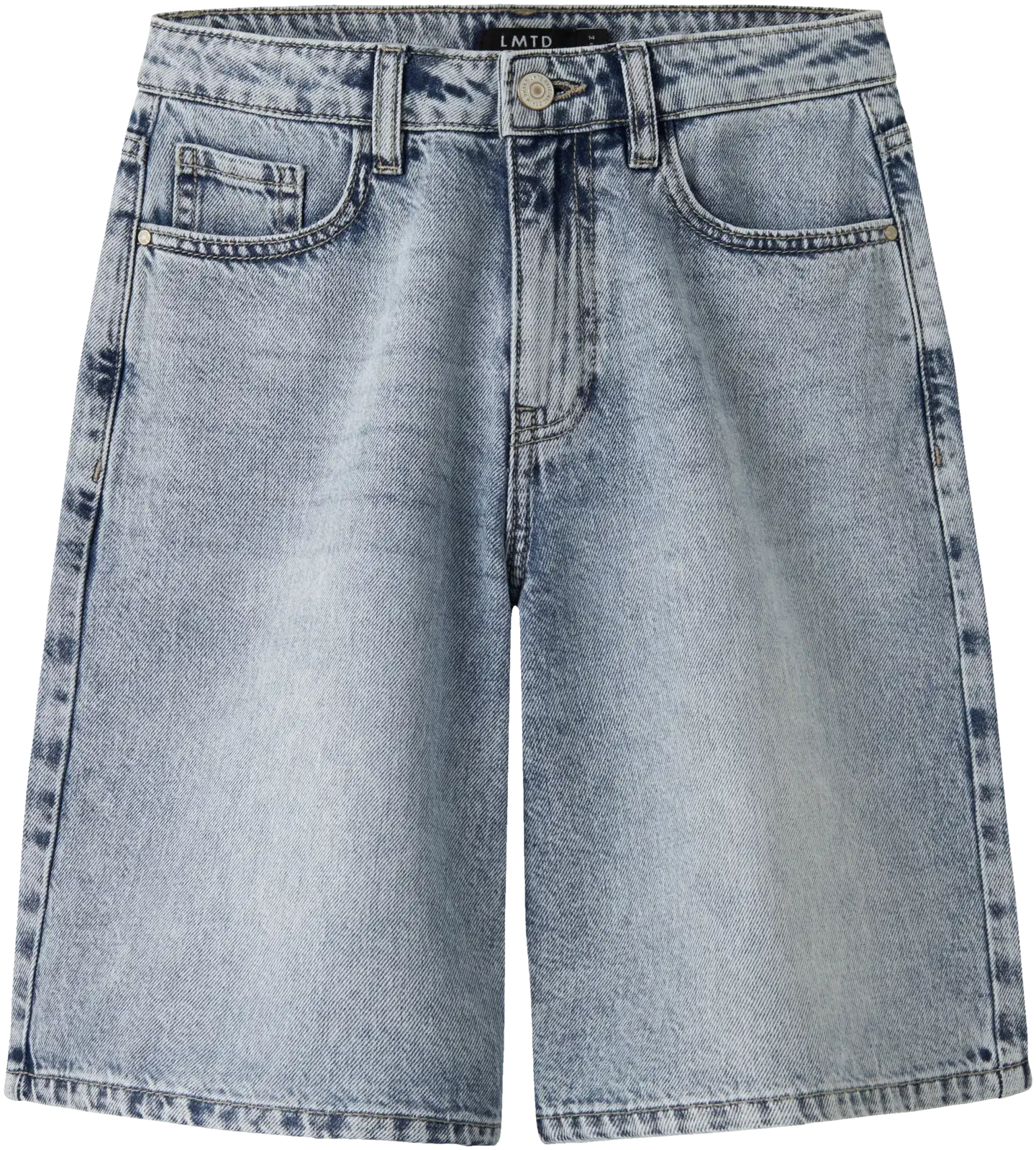 LMTD lasten shortsit - LIGHT BLUE DENIM - 1