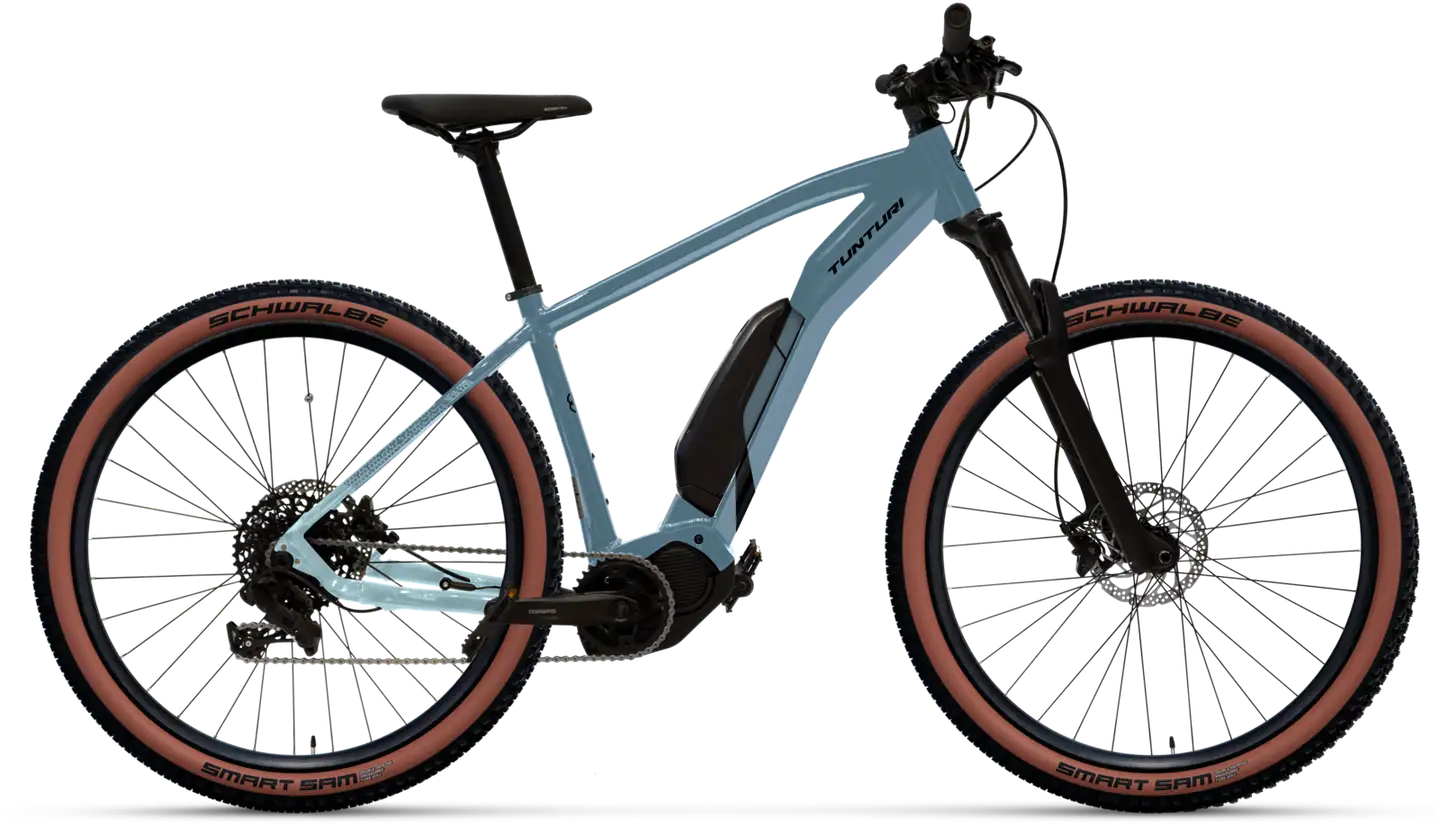 Tunturi Neva 29" sähköpyörä 10-vaihdetta runko 52 cm sininen