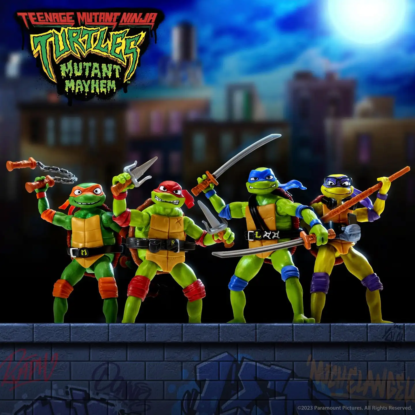 Turtles Mayhem Perus Figuurit 12 cm - 13