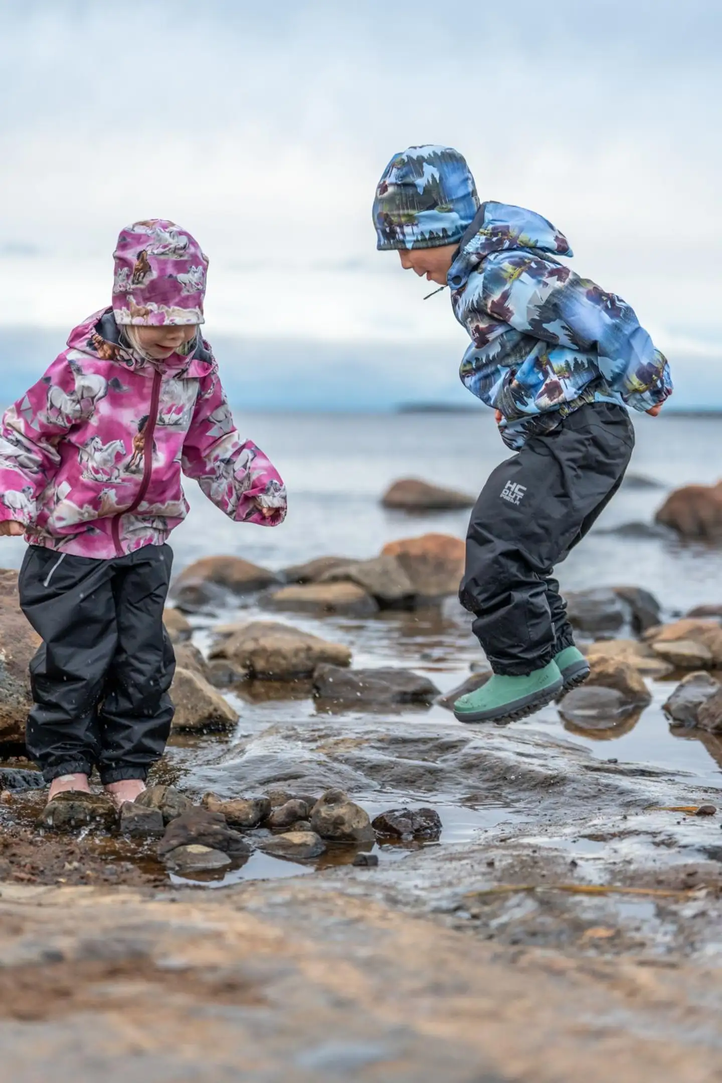 HC Outwear lasten kuoritakki Jonny - 31 Icy Blue - 4